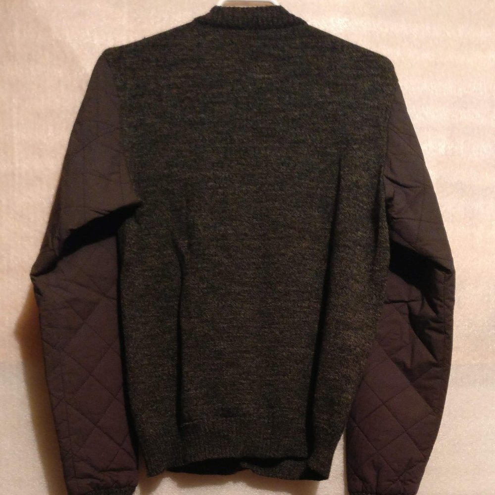 UNDERCOVER JAPAN Aviator bomber quilted puffer Wool Jacket Color Coal Men medium - Picture 2 of 9